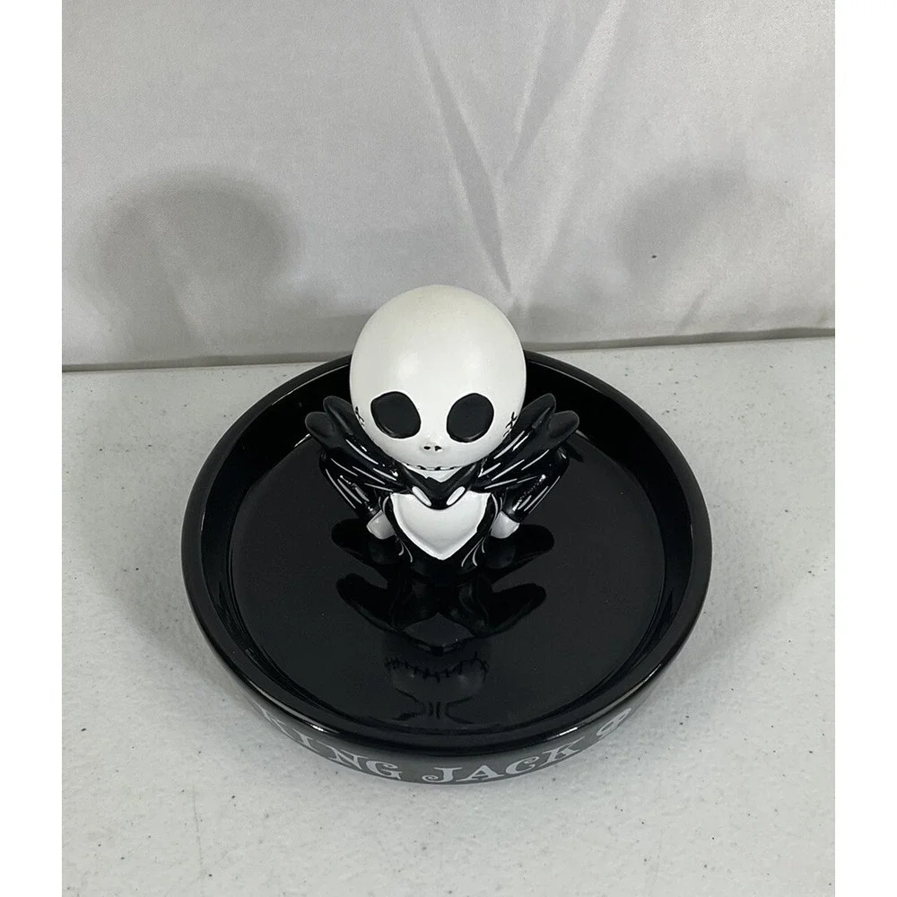 Disney The Nightmare Before Christmas King Jack Resin Trinket Ring Jewelry Tray